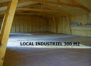 Les ateliers La Maison Bois : hangar professionnel surface 300 m2
