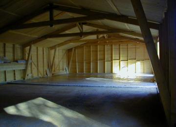 Les ateliers La Maison Bois : hangar professionnel surface 300 m2