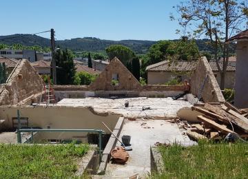 Rénovation tous corps d'état d'un pavillon à Aix en Pce